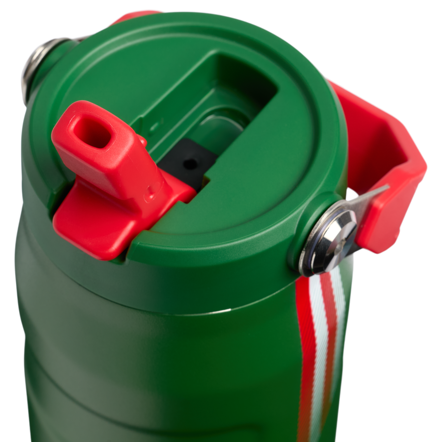 Web_PNG_Square-TheIceFlowFlipStraw2.0Bottle24OZ-TeamDarkGreenRed-LidDetail.png