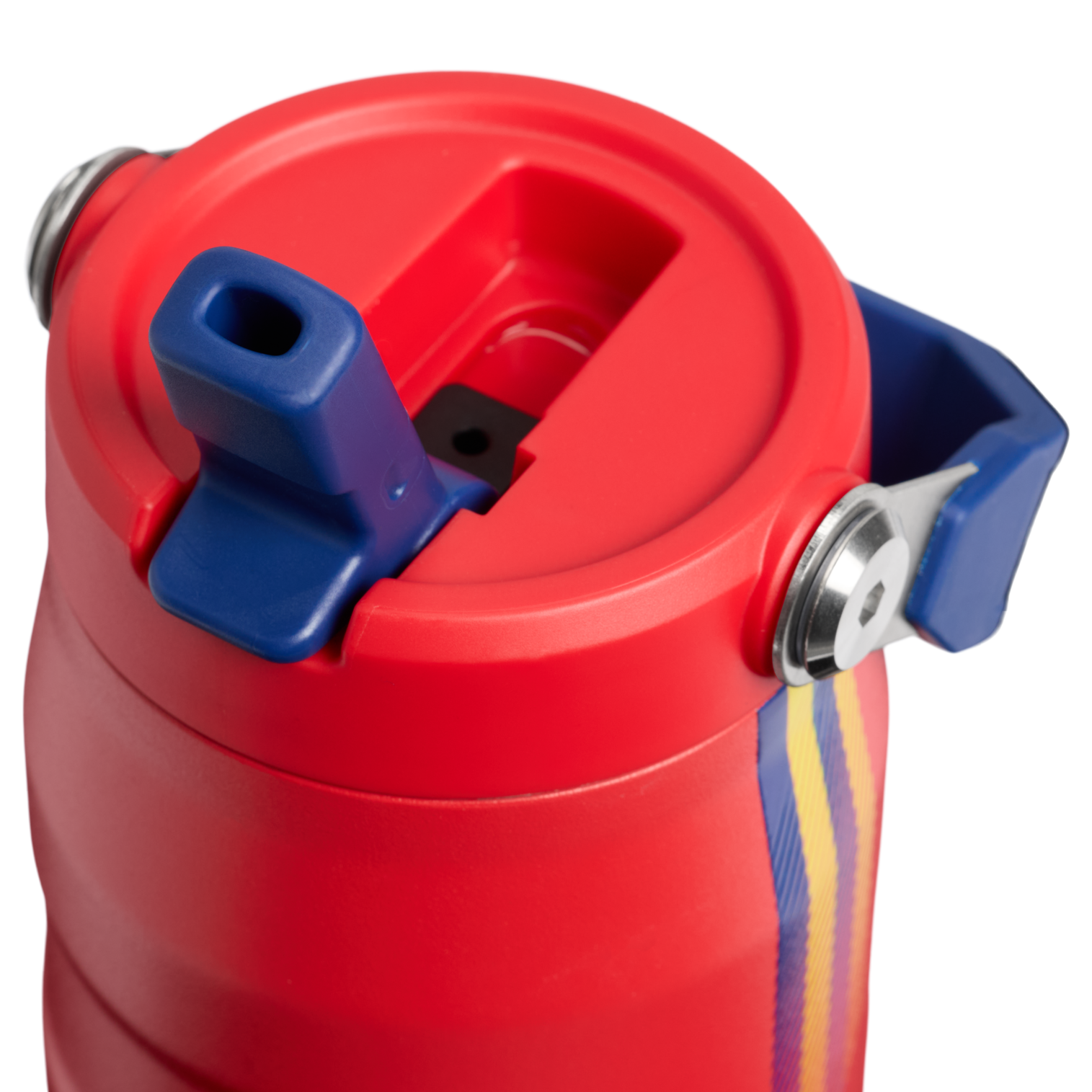 Web_PNG_Square-TheIceFlowFlipStraw2.0Bottle24OZ-TeamRedDarkBlue-LidDetail.png
