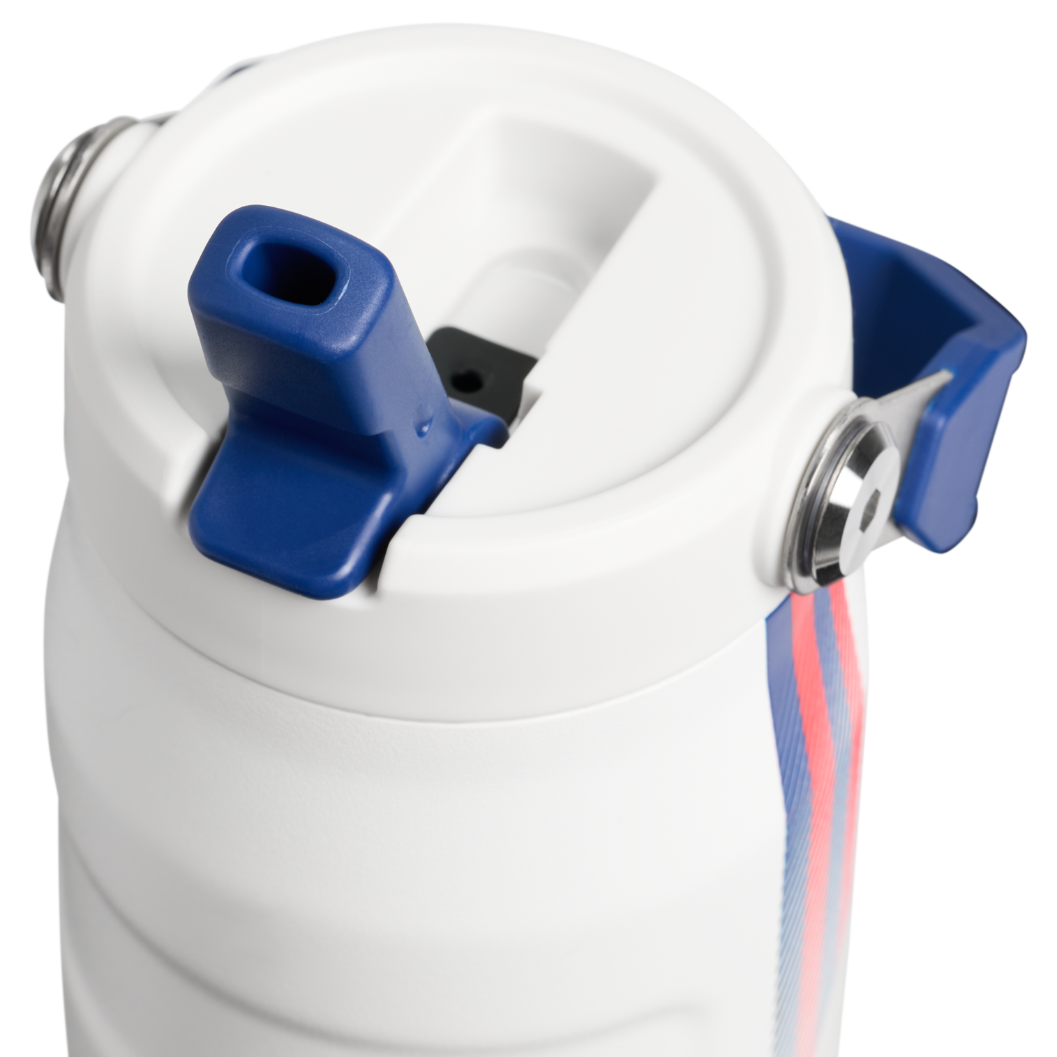 Web_PNG_Square-TheIceFlowFlipStraw2.0Bottle24OZ-TeamWhiteDarkBlue-LidDetail.png