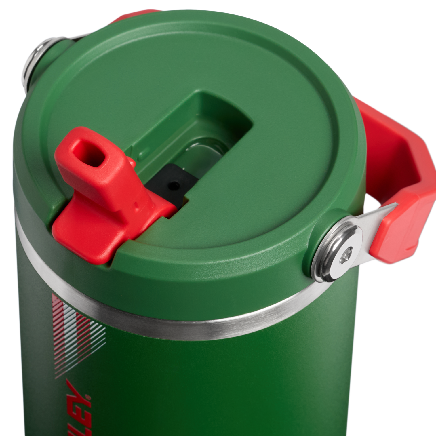 Web_PNG_Square-TheIceFlowFlipStraw2.0Bottle30OZ-TeamDarkGreenRed-LidDetail.png